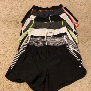 Lot of athletic shorts!